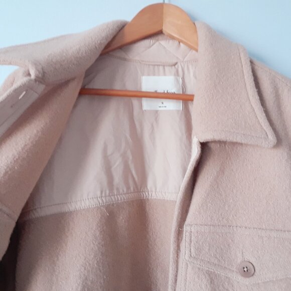 Wilfred Free The Ganna Shirt Jacket 100% Merino Wool - Picture 8 of 11